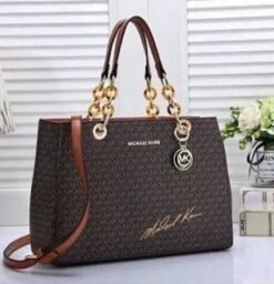 Michael Kors Cynthia Signature Bag With Dust bag